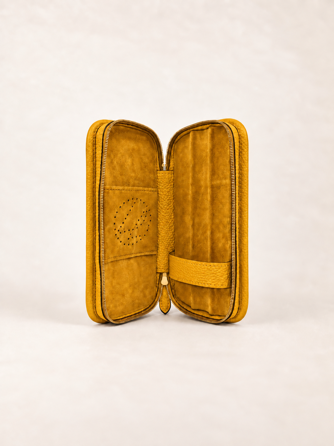 Coffret 3 cigares safran grainé