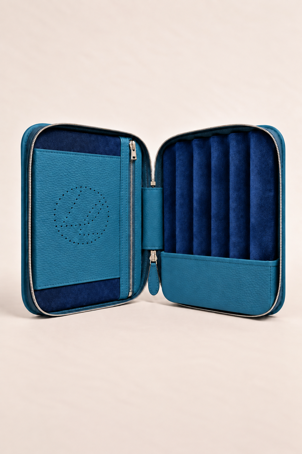 6-cigars case grained dragée