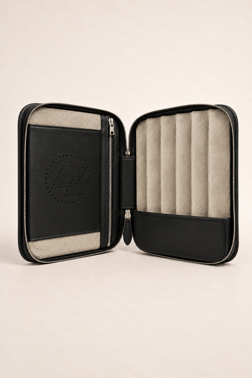 Coffret 6 cigares noir lisse