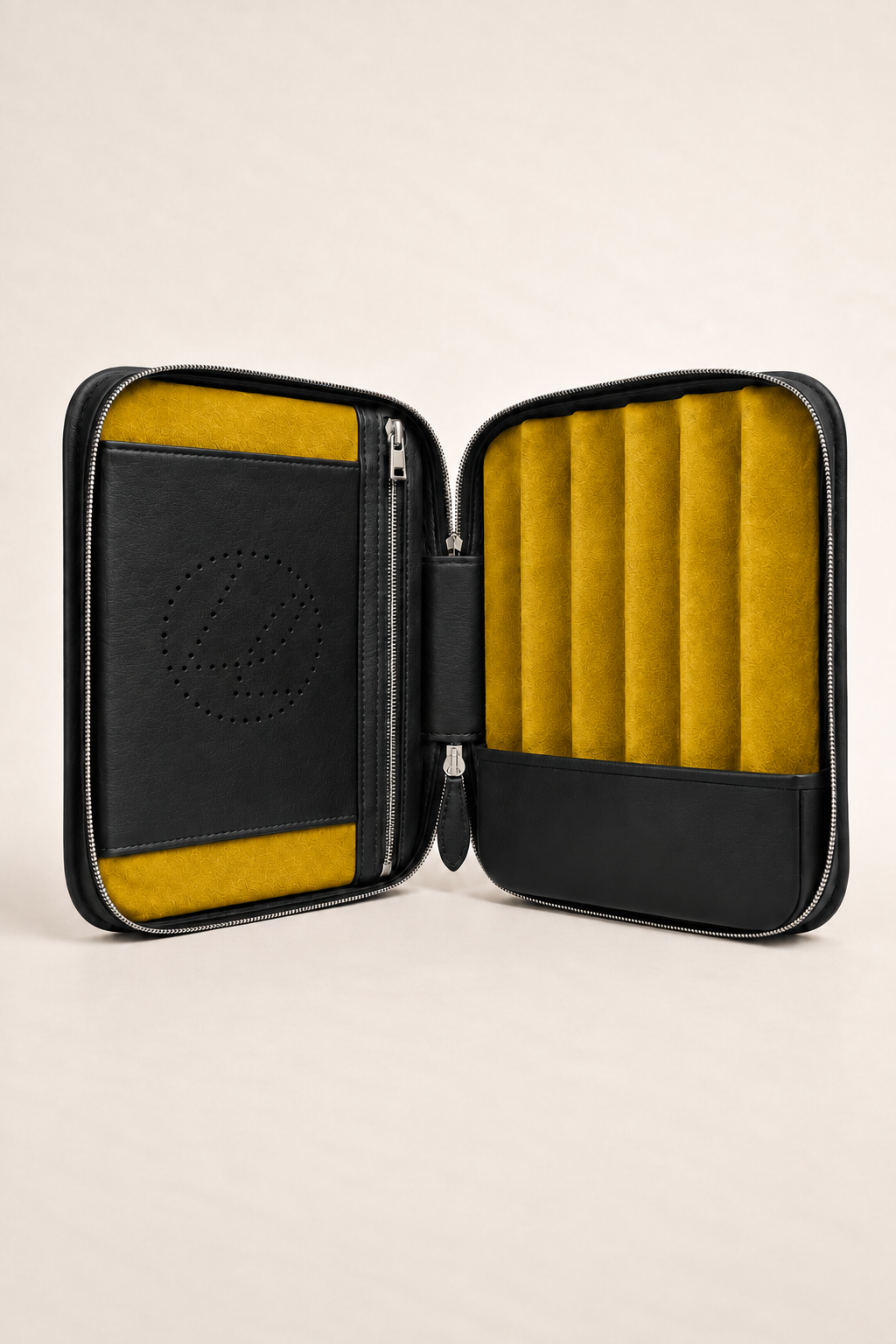 Coffret 6 cigares noir lisse