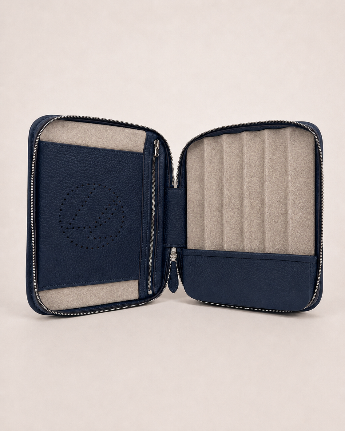 Coffret 6 cigares saphir grainé